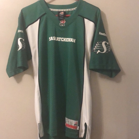 Reebok Vintage Saskatchewan Jersey Size Small CFL - Picture 4 of 13